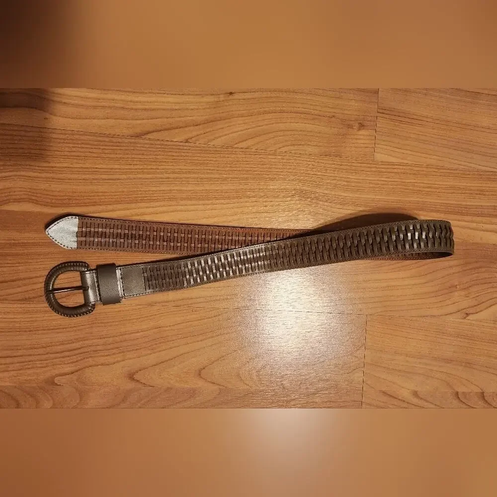Brown Adjustable Belt 36